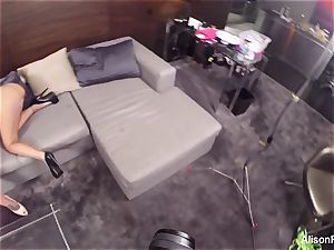 GoPro bts footage with Alison Tyler