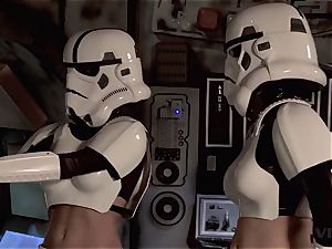Parody - two Storm Troopers love some Wookie spear